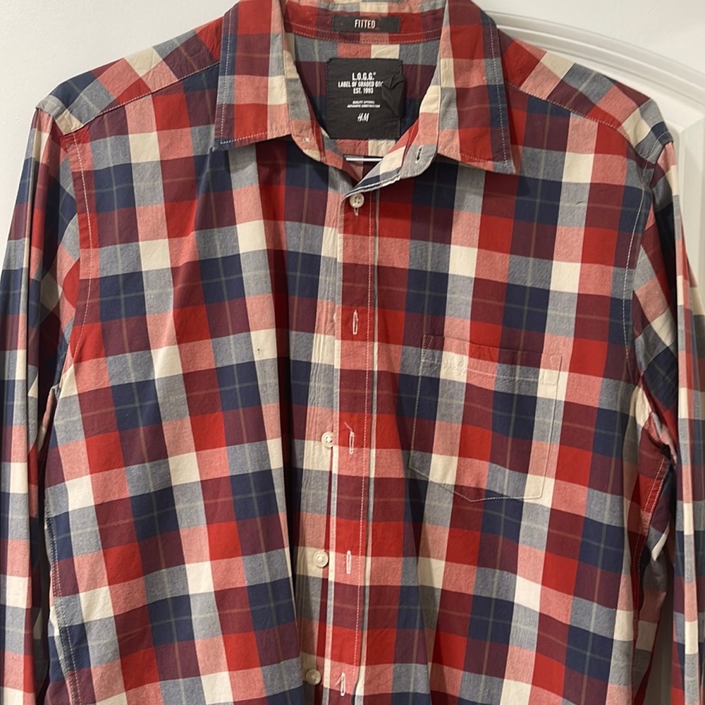 Hnm mens fitted shirt